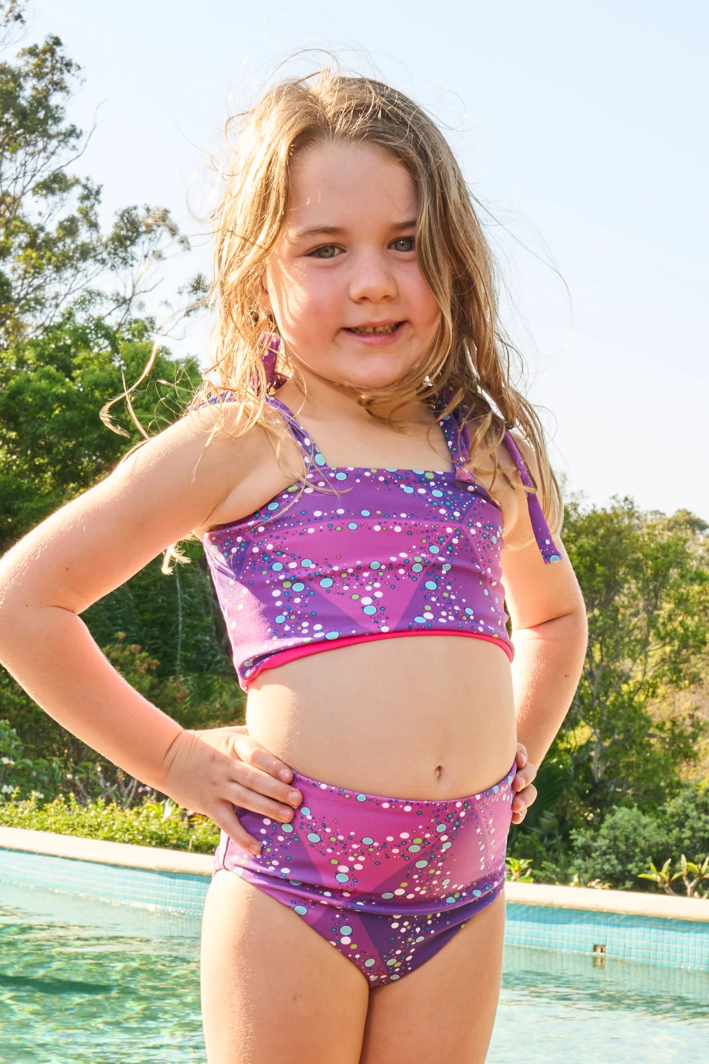 Kids Bikini Top- Performance