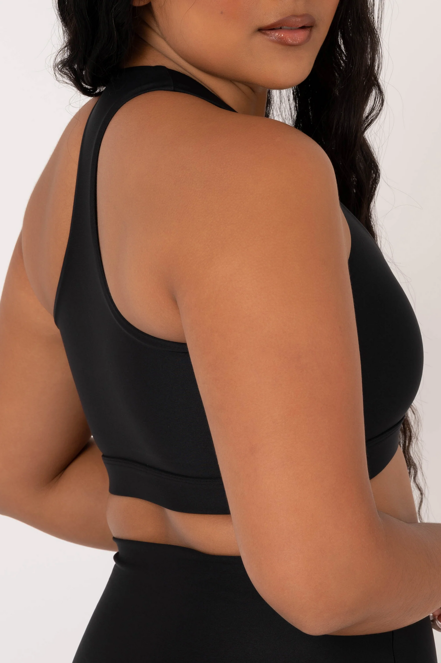 Black Performance - Deep V Cross Front Crop