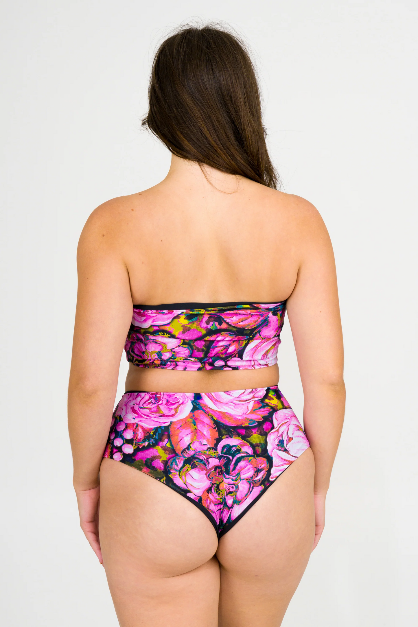 Bloom Bloom Silky - High Waisted Cheeky Cut Bikini Bottoms