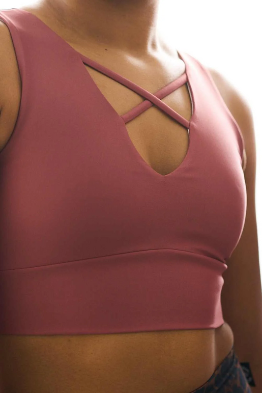 Blush Performance - Reversible Comfort Crop Top