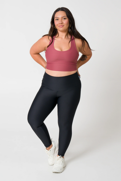 Blush Performance - T Back Comfort Crop Top