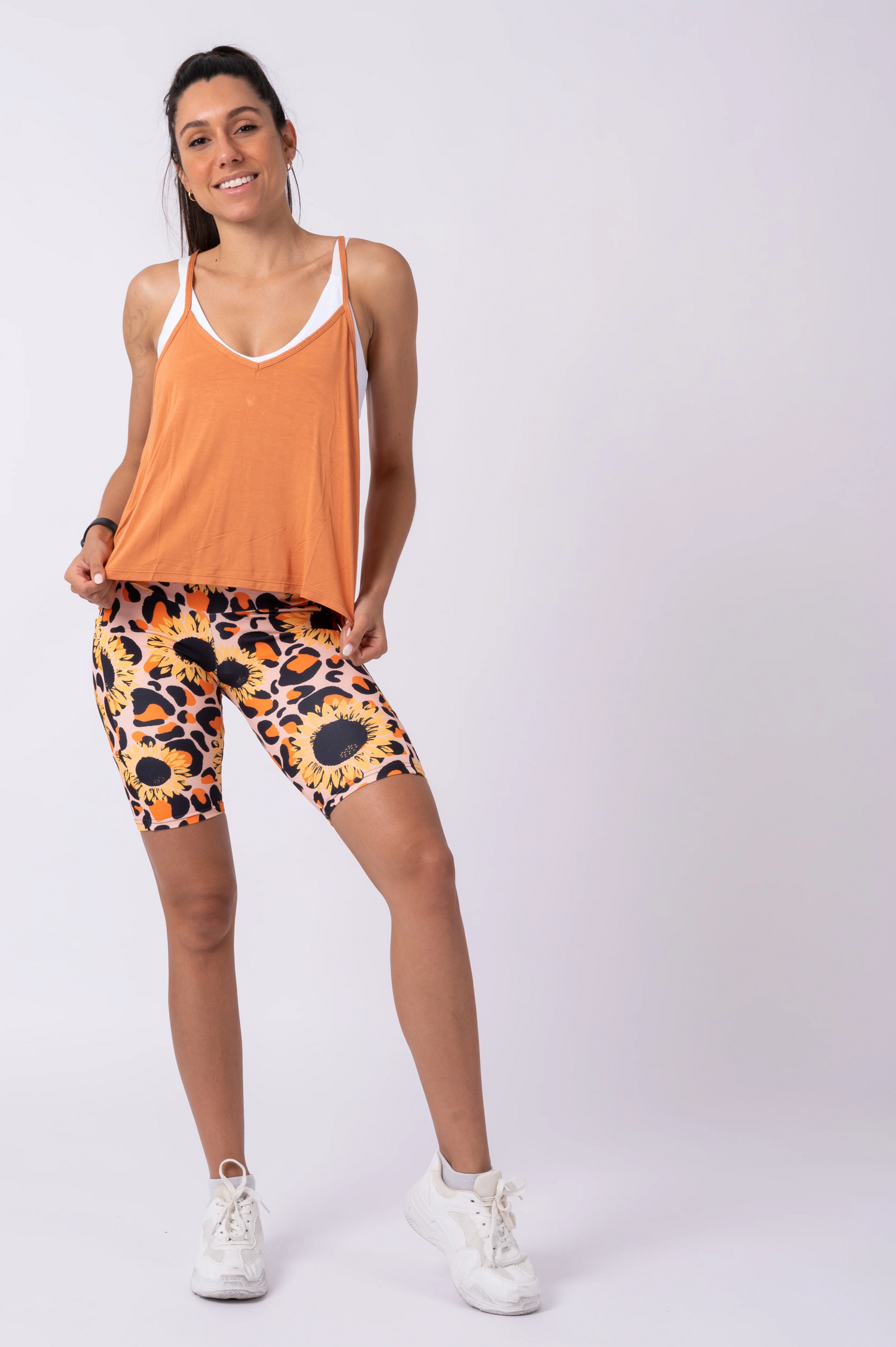 Caramel Slinky To Touch - Cropped Singlet