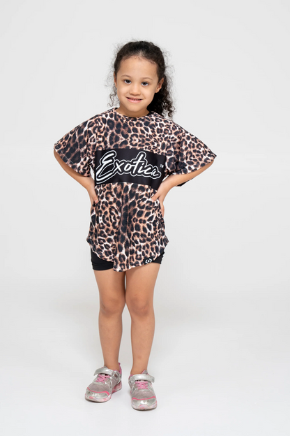 Cavegirl Bball Mesh - Kids Exotica Boyfriend Tee