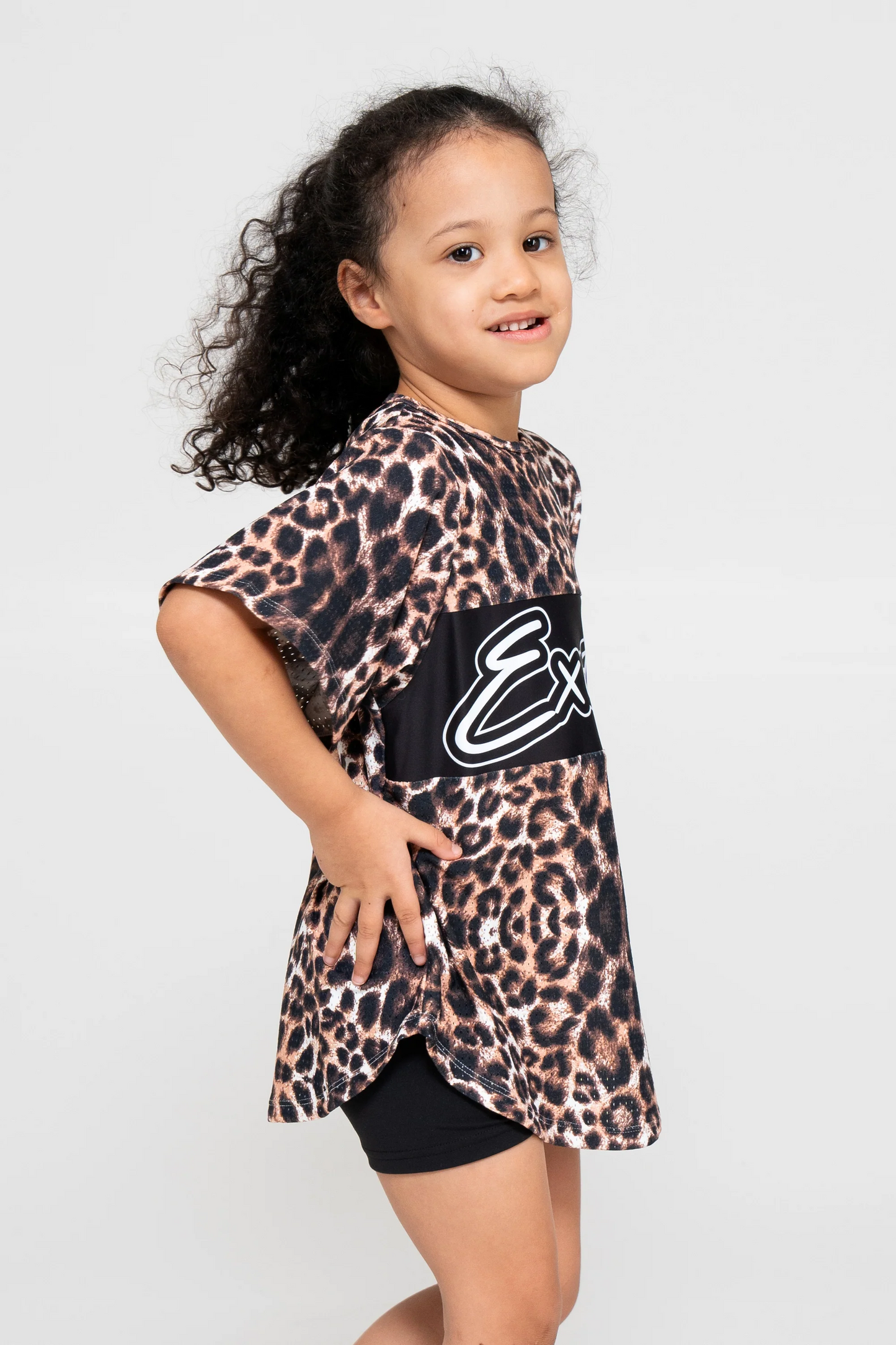 Cavegirl Bball Mesh - Kids Exotica Boyfriend Tee