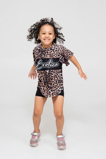 Cavegirl Bball Mesh - Kids Exotica Boyfriend Tee