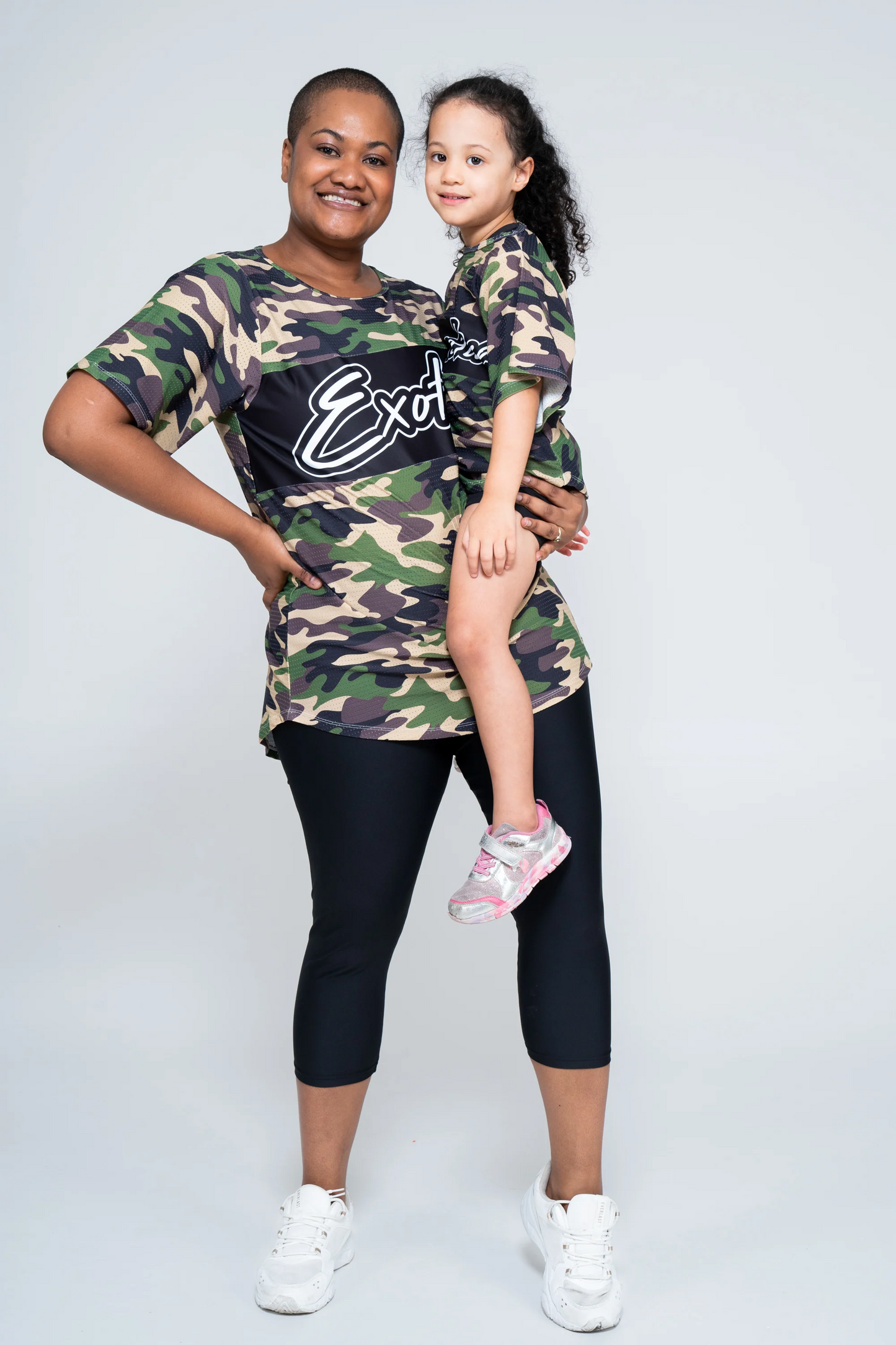 Commando Camo Bball Mesh - Kids Exotica Boyfriend Tee