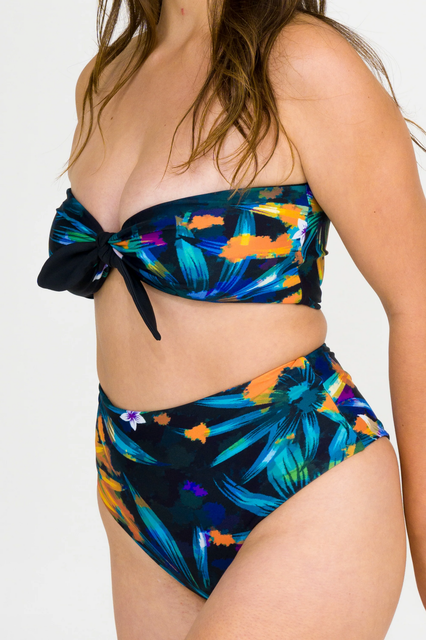 Down To Earth Silky - Bandeau Bikini Top