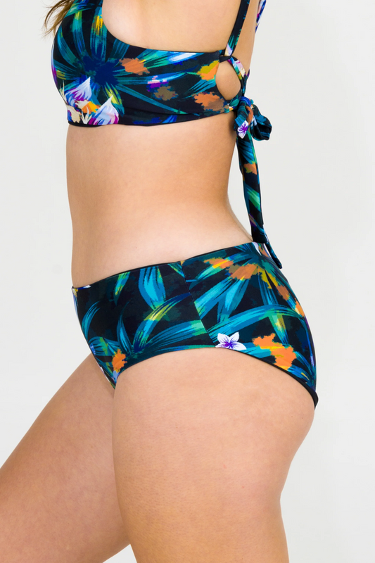 Down To Earth Silky - Full Coverage Brief Bikini Bottoms