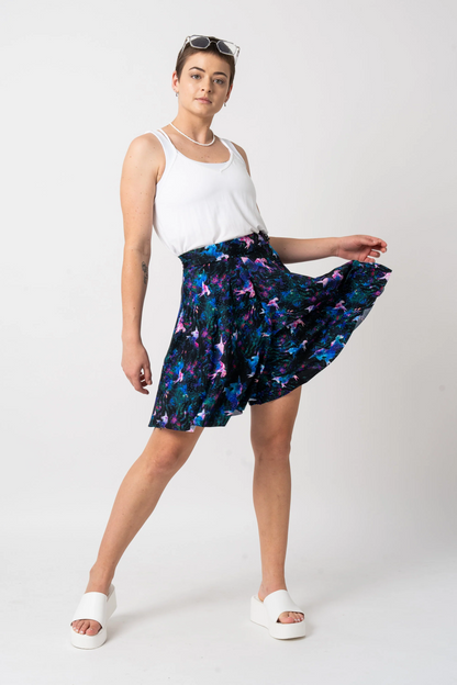 Galactic Goddess Silky - Basketball Palazzo Short