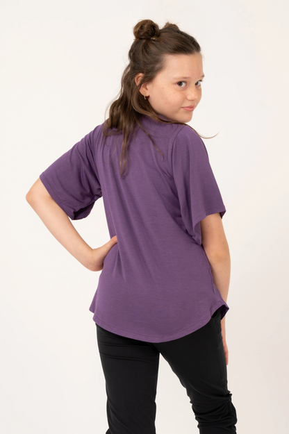 Grape Slinky To Touch - Kids Boyfriend Tee