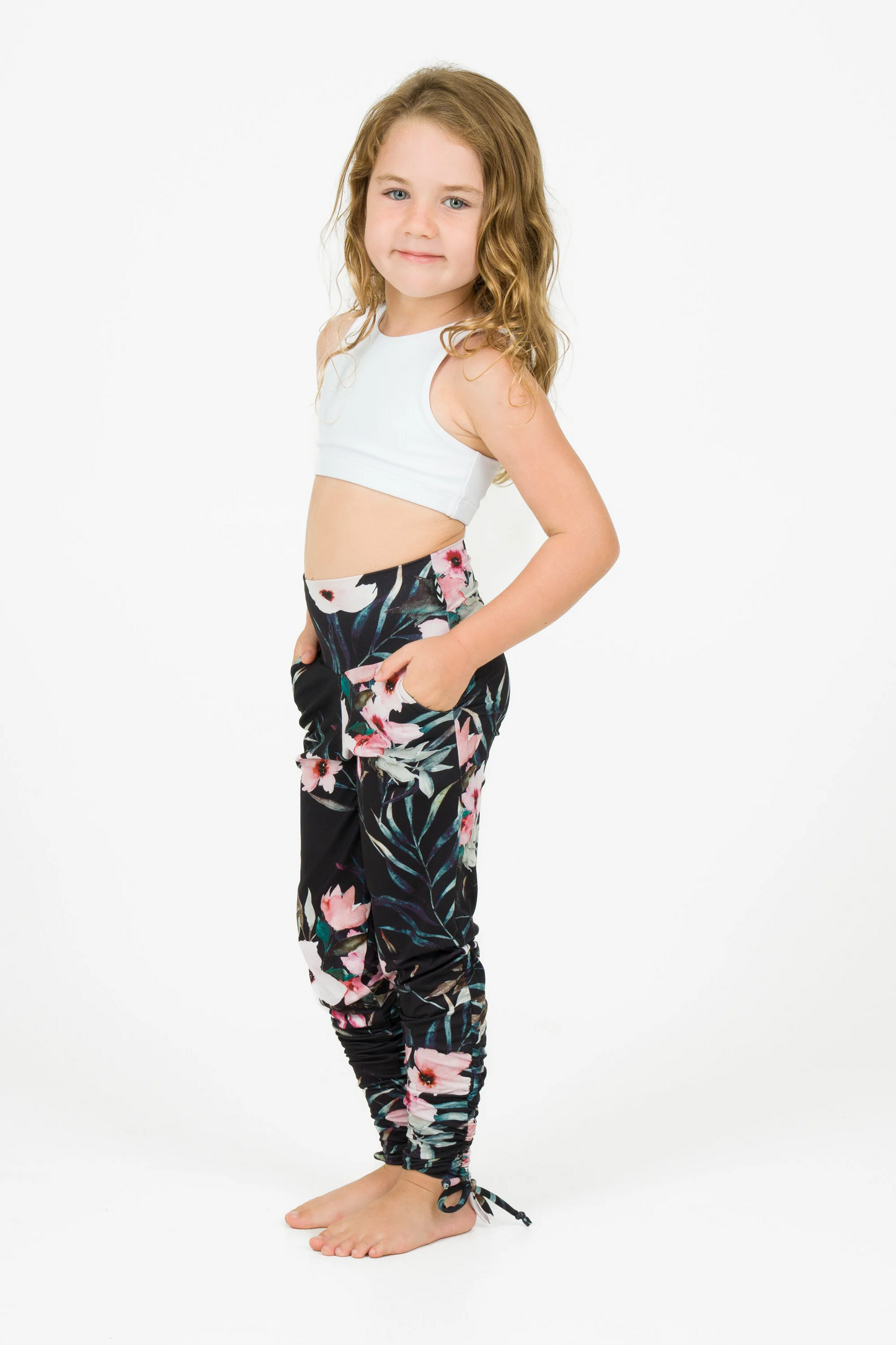 Exotic at Heart Soft To Touch - Kids Jogger Long Tie Sides W/ Pockets