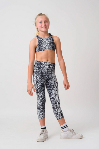 Jag Swag White Body Contouring - Kids Capris