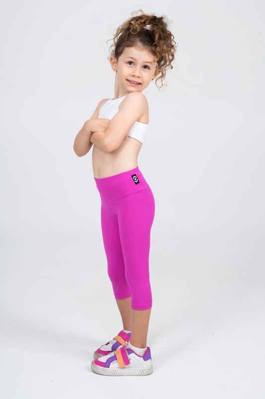 Pink Body Contouring - Kids Capris