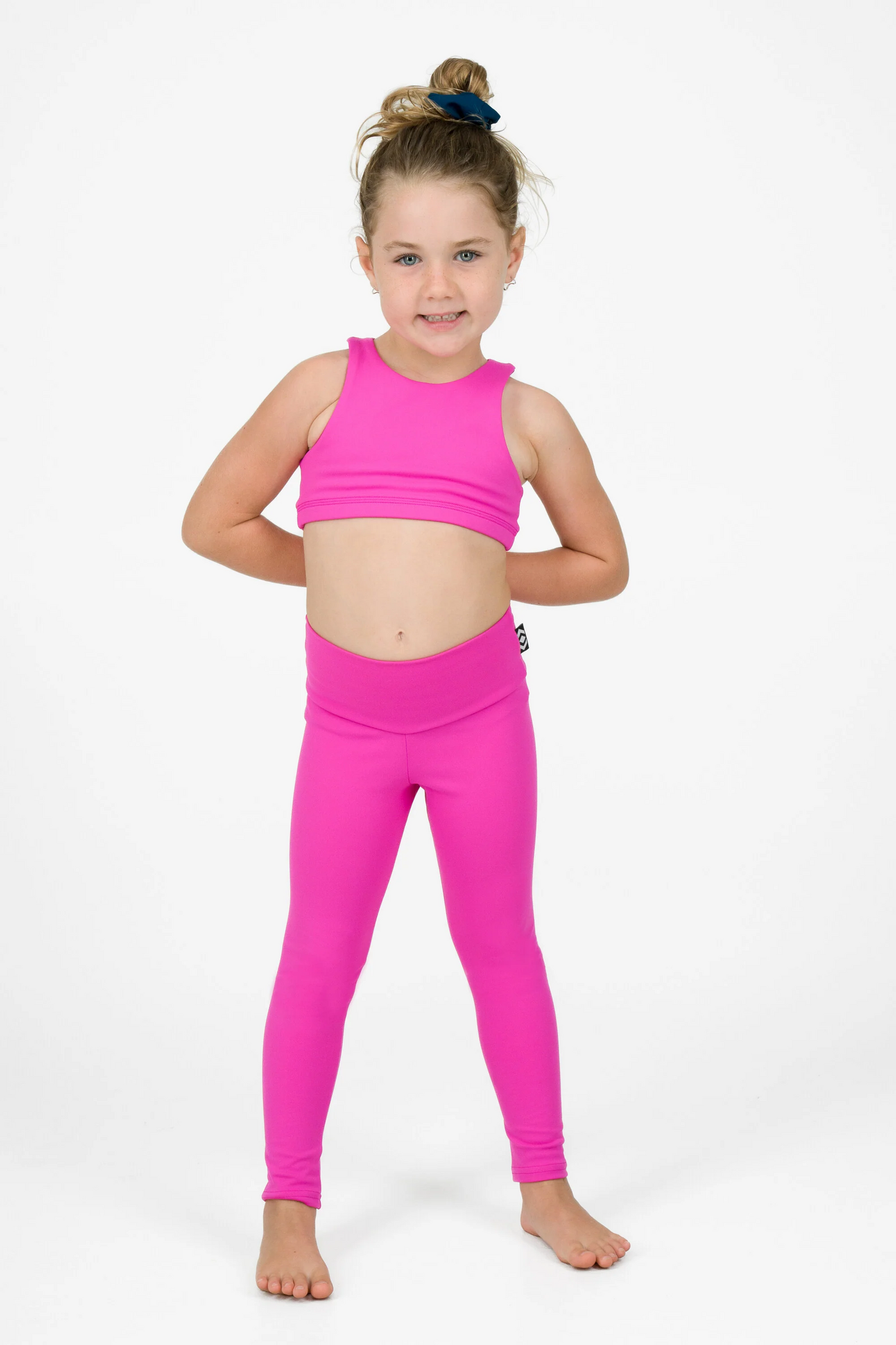 Pink Body Contouring - Kids Leggings