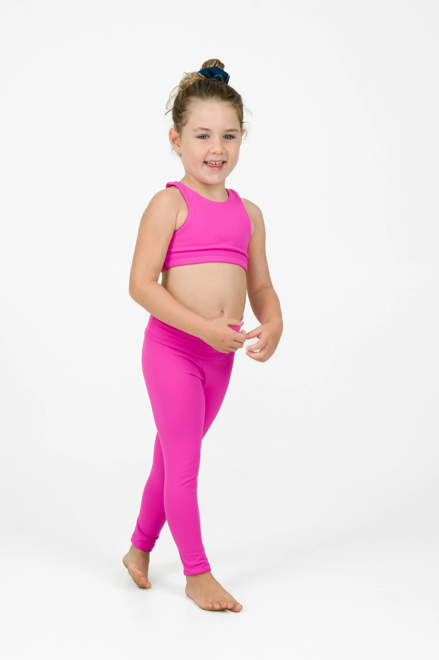 Pink Body Contouring - Kids Leggings