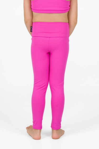 Pink Body Contouring - Kids Leggings