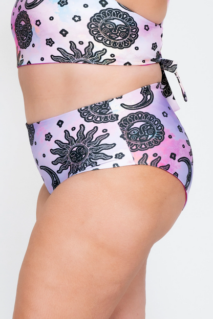 Solar Sister Performance - High Waisted Extra Coverage Bikini Bottoms