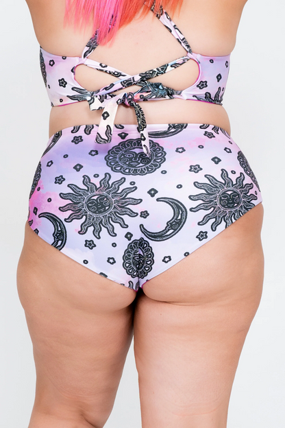 Solar Sister Performance - High Waisted Extra Coverage Bikini Bottoms