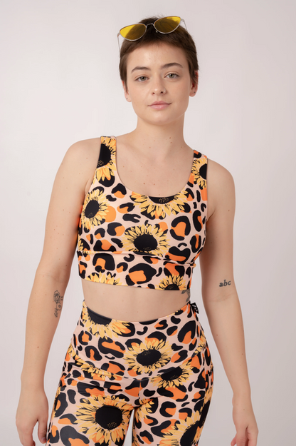 Sunbaker Body Contouring - Scoop Neck Comfort Crop Top